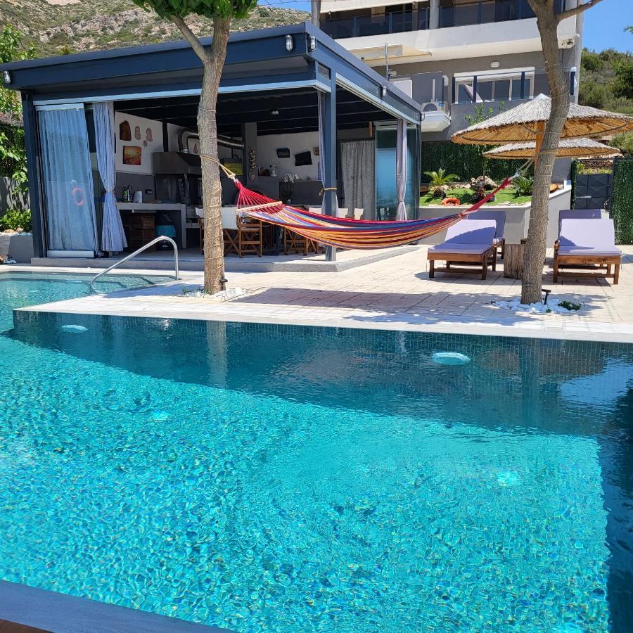 Stergiou Luxury Apartments With Shared Pool Ανάβυσσος Εξωτερικό φωτογραφία